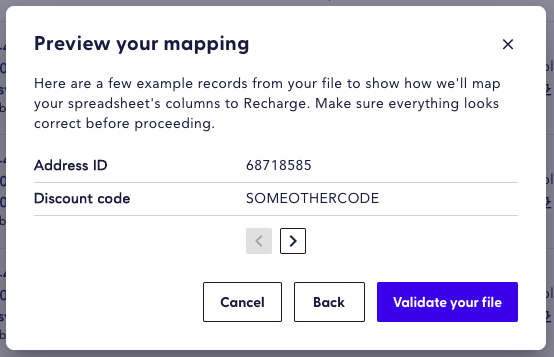 Preview mapping window