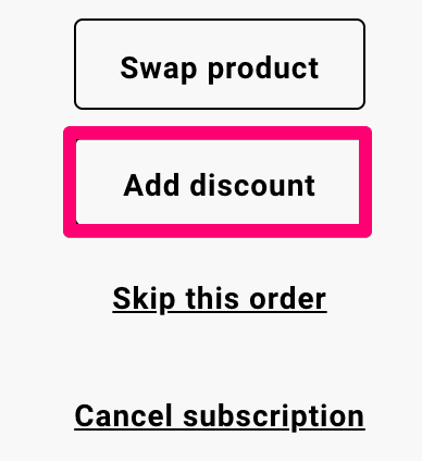 add discount in prima portal