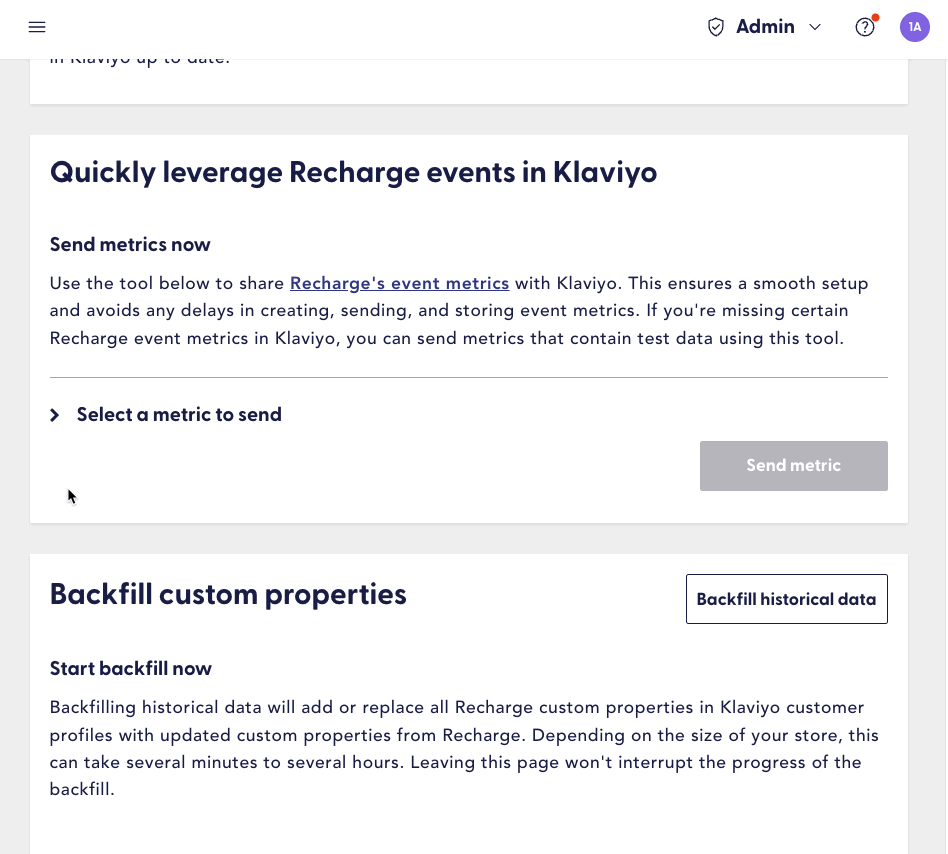 Klaviyo test metric tool.gif