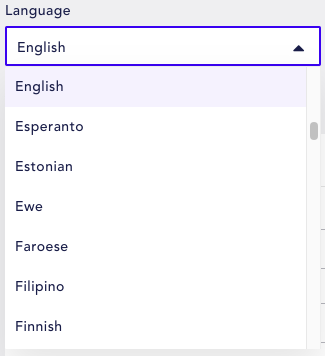 Update the Affinity translations in the merchant portal
