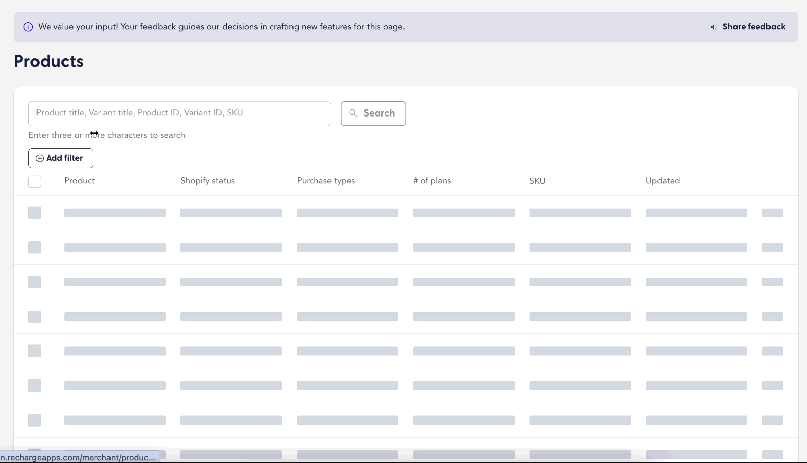 The Recharge merchant portal showing how to assign a gift
