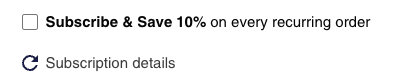 Example of checkbox template type